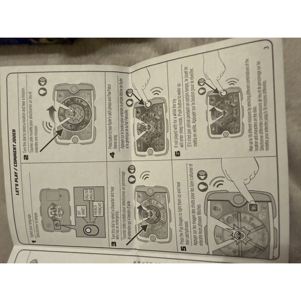 PAW Patrol Ryder Pup Pad Tablet Mission Launcher Rescue Team Used Tested Works - Picture 6 of 7